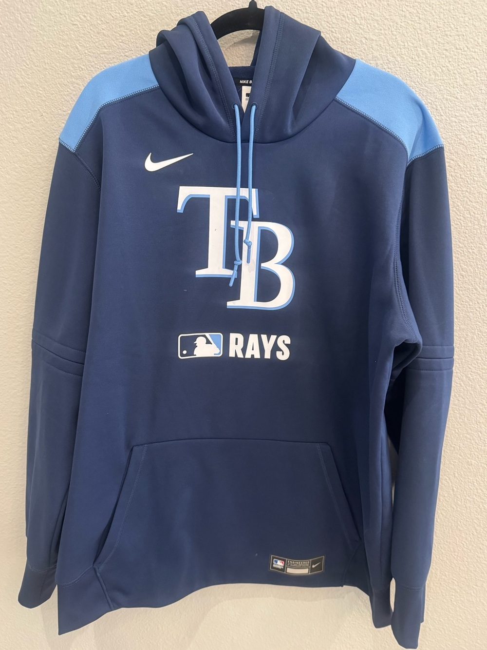 Tampa Bay Rays Nike hooded sweatshirt